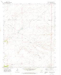 Abbott Lake 1971 topographic map thumbnail