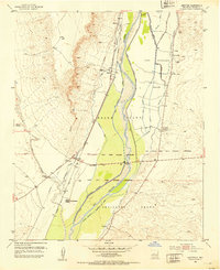 Abeytas 1952 topographic map thumbnail