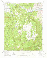 Abiquiu 1953 topographic map thumbnail
