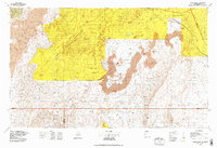 Acoma Pueblo 1978 topographic map thumbnail