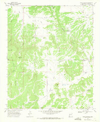 Adams Diggings 1967 topographic map thumbnail