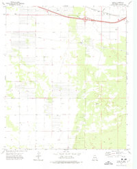 Akela 1972 topographic map thumbnail