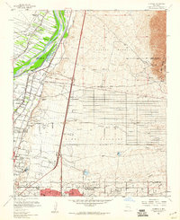 Alameda 1960 topographic map thumbnail