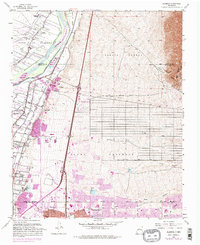 Alameda 1960 topographic map thumbnail