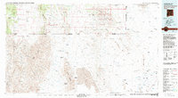 Alamo Hueco Mountains topographic map thumbnail