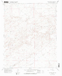 Alamo Mesa East 1966 topographic map thumbnail