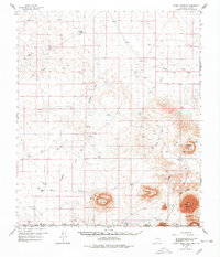 Alamo Mountain 1959 topographic map thumbnail
