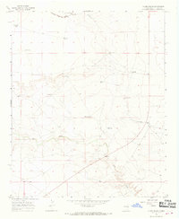 Alamo Ranch 1966 topographic map thumbnail