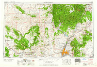 Albuquerque 1958 topographic map thumbnail