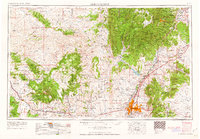 Albuquerque 1962 topographic map thumbnail