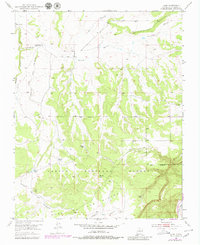 Alire 1953 topographic map thumbnail