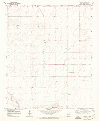 Amistad 1971 topographic map thumbnail