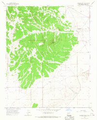 Anderson Peak 1963 topographic map thumbnail