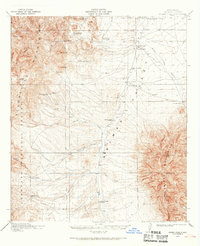 Animas Peak 1918 topographic map thumbnail