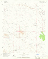 Antelope Hill 1963 topographic map thumbnail