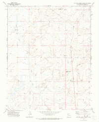 Antelope Lookout Mesa 1970 topographic map thumbnail