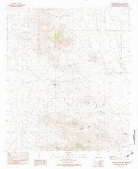 Antelope Pass 1982 topographic map thumbnail