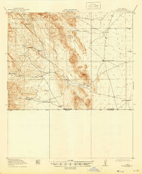 Antelope Wells 1919 topographic map thumbnail