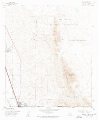 Anthony 1955 topographic map thumbnail