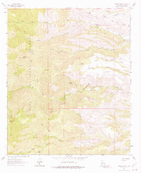 Apache Peak 1963 topographic map thumbnail