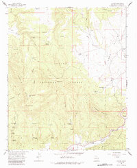 Aragon 1965 topographic map thumbnail