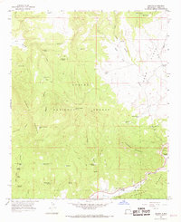 Aragon 1965 topographic map thumbnail