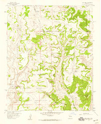 Arch Mesa 1957 topographic map thumbnail