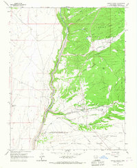 Arroyo Hondo 1963 topographic map thumbnail
