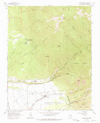 Arroyo Seco 1963 topographic map thumbnail