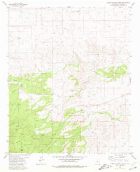 Arroyo Serrano West 1981 topographic map thumbnail