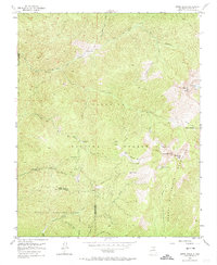 Aspen Basin 1953 topographic map thumbnail