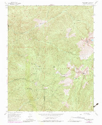 Aspen Basin 1953 topographic map thumbnail
