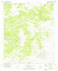 Atarque Lake 1972 topographic map thumbnail