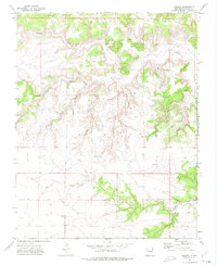 Atencio 1972 topographic map thumbnail