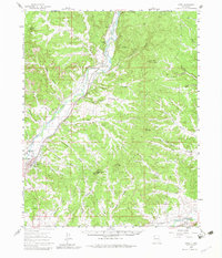 Aztec 1959 topographic map thumbnail