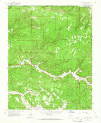 Bancos Mesa 1963 topographic map thumbnail