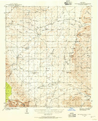 Bandanna Point 1940 topographic map thumbnail