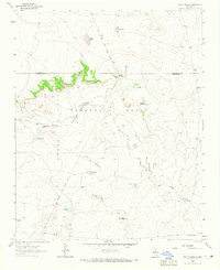 Bar Y Ranch 1963 topographic map thumbnail