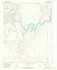 Bascom Camp 1968 topographic map thumbnail