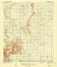 Bassett Lake 1943 topographic map preview
