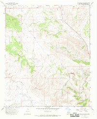 Bear Mountain 1965 topographic map thumbnail
