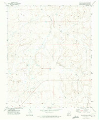 Becenti Lake 1970 topographic map thumbnail