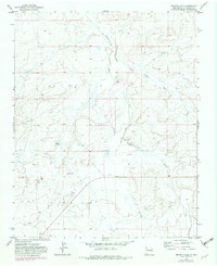 Becenti Lake 1970 topographic map preview