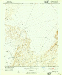 Becker SW 1952 topographic map thumbnail