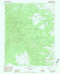 Beclabito 1982 topographic map thumbnail