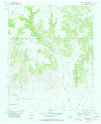 Beenham SW 1977 topographic map thumbnail