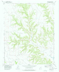 Beenham 1973 topographic map thumbnail