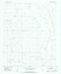 Belen NW 1952 topographic map thumbnail