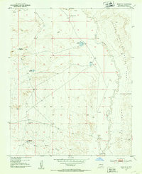 Belen NW 1952 topographic map thumbnail