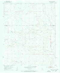 Belen SW 1952 topographic map thumbnail